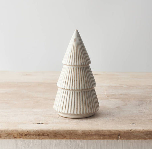 Large Stripe Natural Tree Ornament