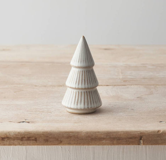 Small Stripe Natural Tree Ornament