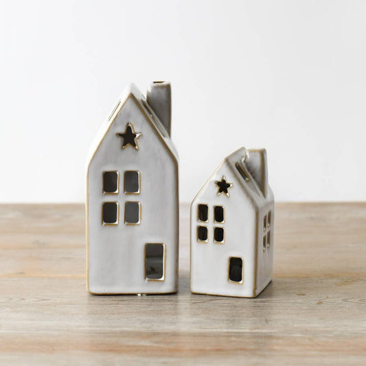 Greige LED Star House